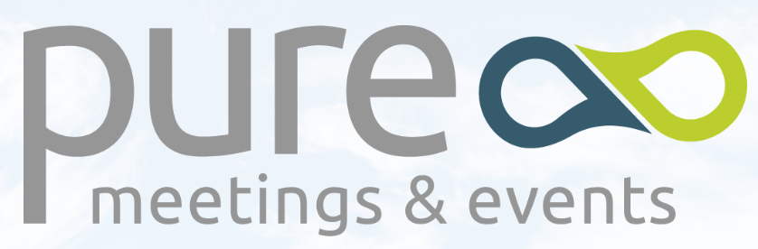 Pure Meetings & Events is a high end meeting between French buyers and international suppliers. Logo Pure Meetings & Events